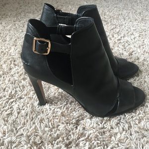 Coach Idena Peeptoe booties